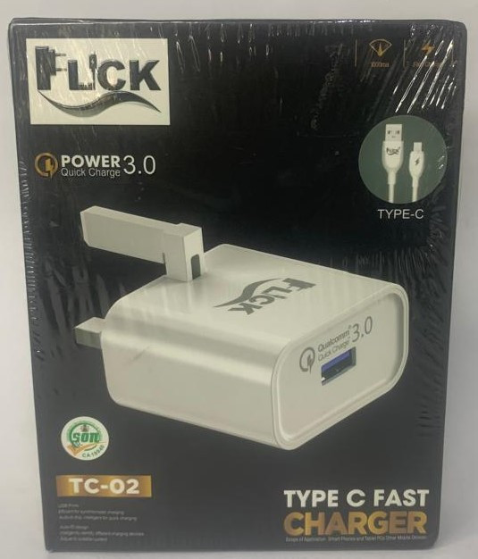FLICK TC-02 TYPE C CHARGER