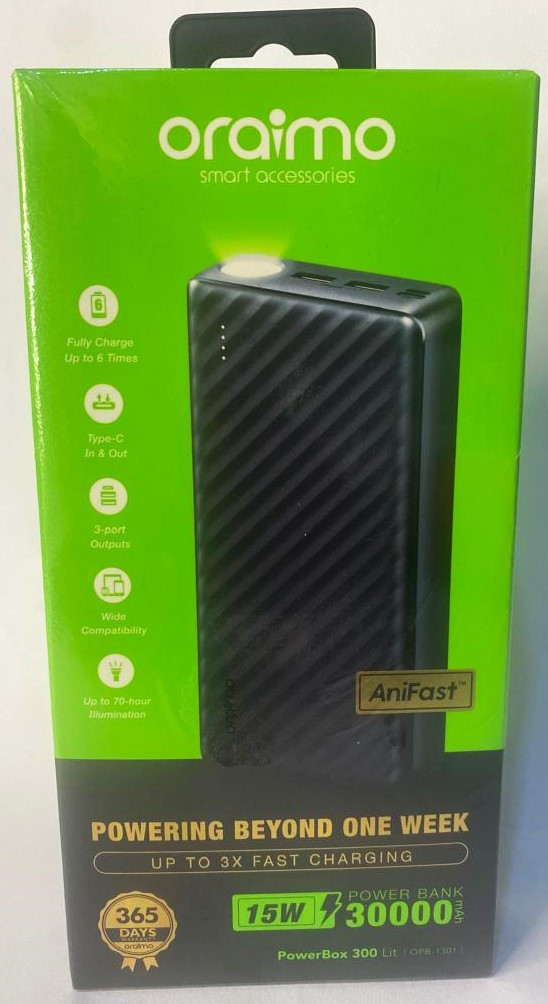 ORAIMO POWERBOX 300 LIT  OPB-1301