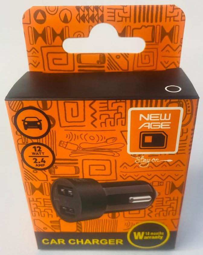 NEW AGE CAR CHARGER  622 MINI