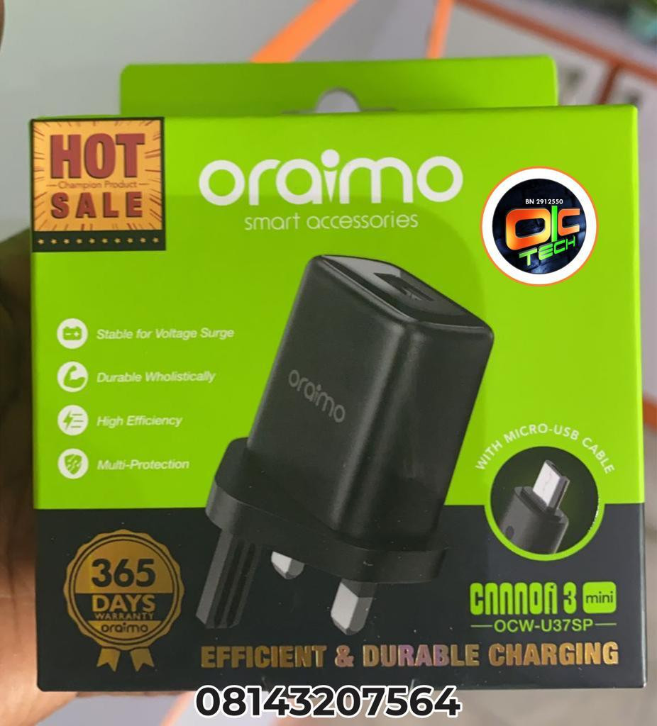 Oraimo Charger Canon3mini OCW-U37SP+M53