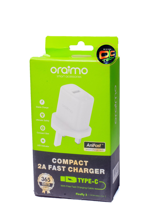 ORAIMO IPHONE CHARGER OCW-U66S+C53